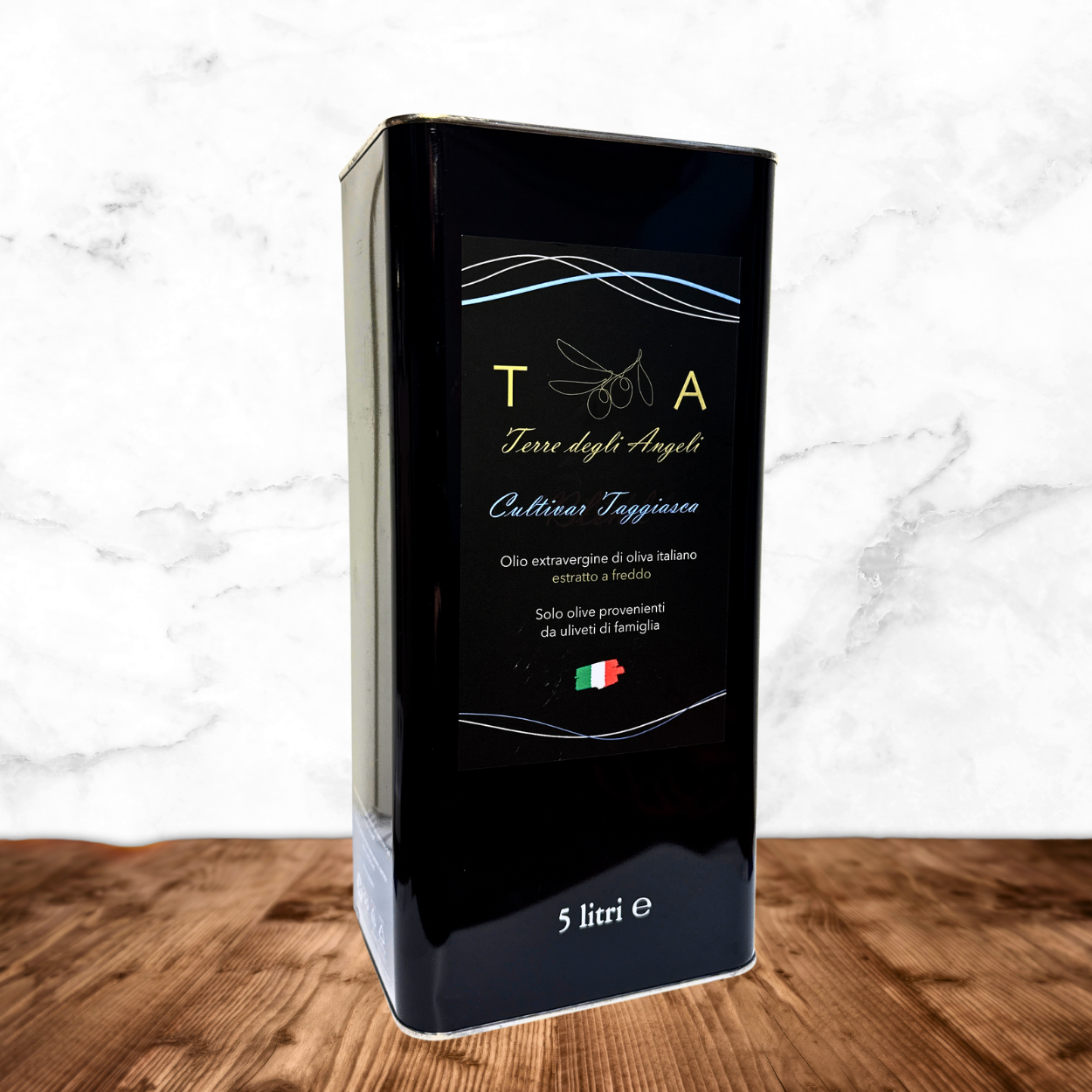Latta 5 lt Olio EVO - Cultivar Taggiasca