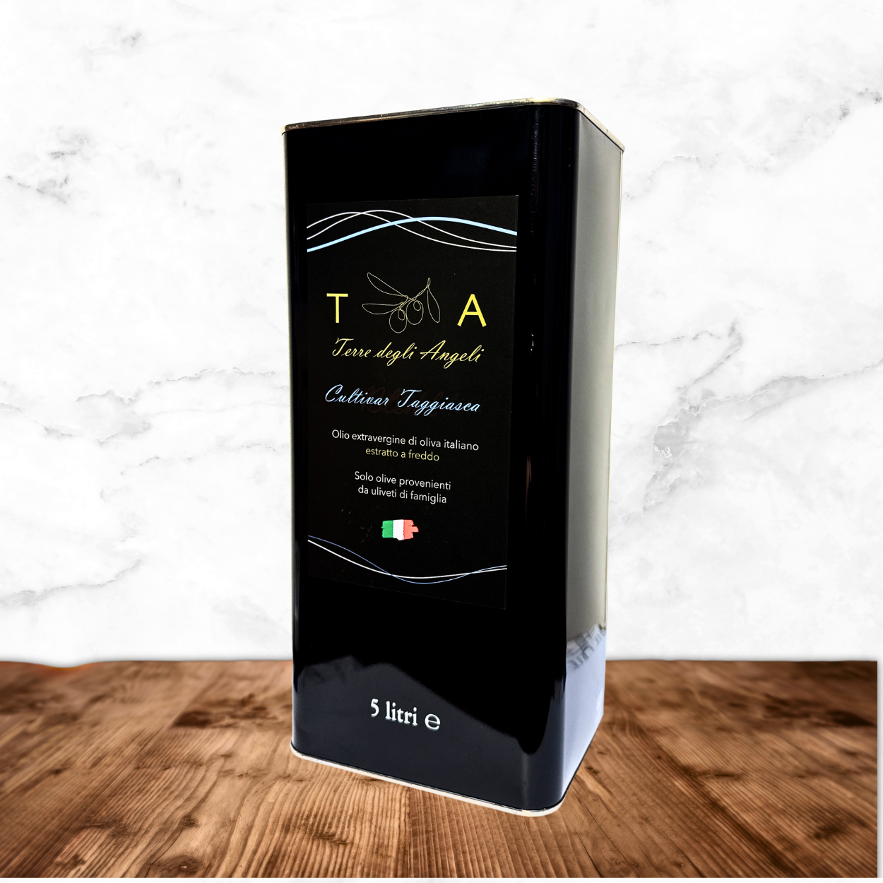 Latta 5 lt Olio EVO - Cultivar Taggiasca