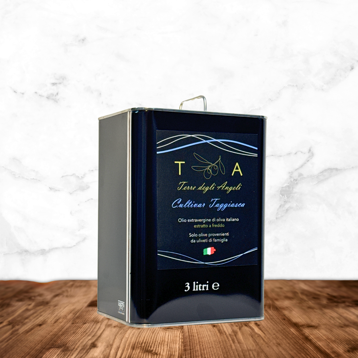 Latta 3 lt Olio EVO - Cultivar Taggiasca