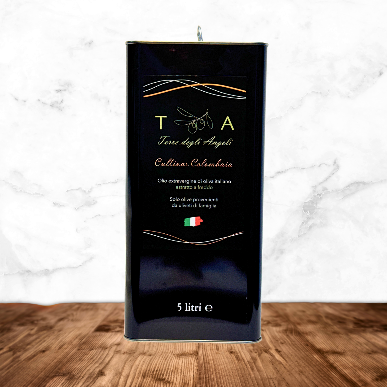 Latta 5 lt Olio EVO - Cultivar Colombaia