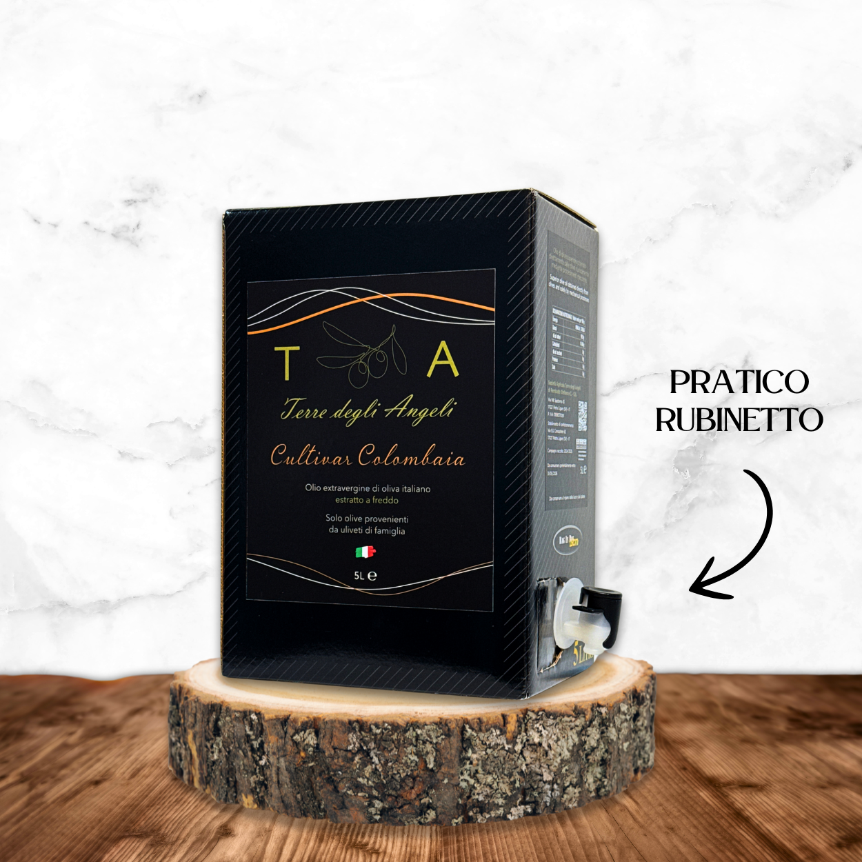 Bag in box 5 lt Olio EVO - Cultivar Colombaia