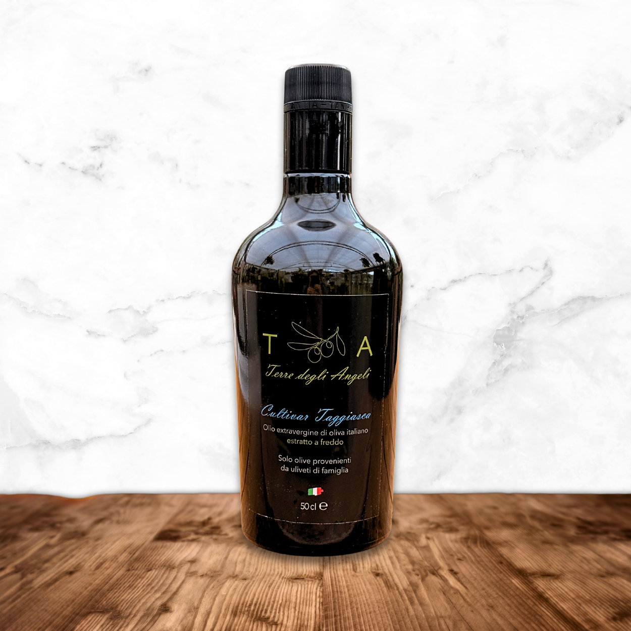 Boattiglia 0,50 lt Olio EVO - Cultivar Taggiasca
