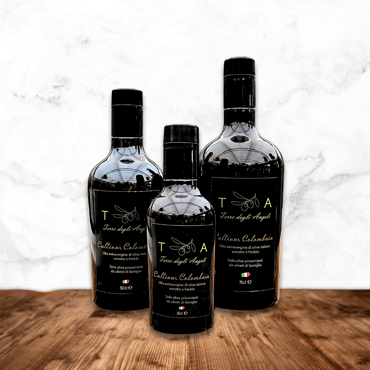 Bottiglia 0,25 lt Olio EVO - Cultivar Colombaia